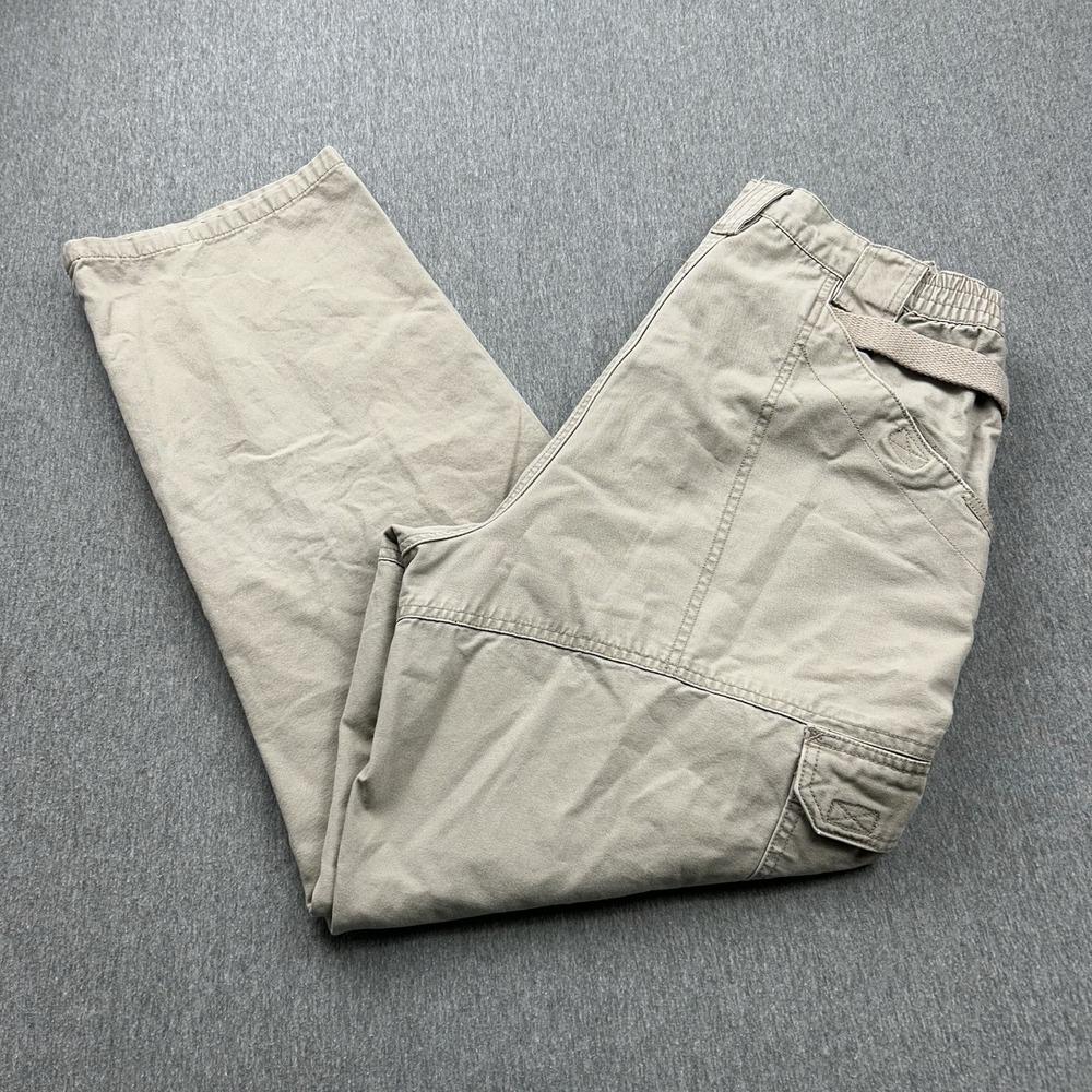 5.11 Tactical Cotton Canvas Cargo Pants 74251 Men's 34x31 Beige Utility Workwear